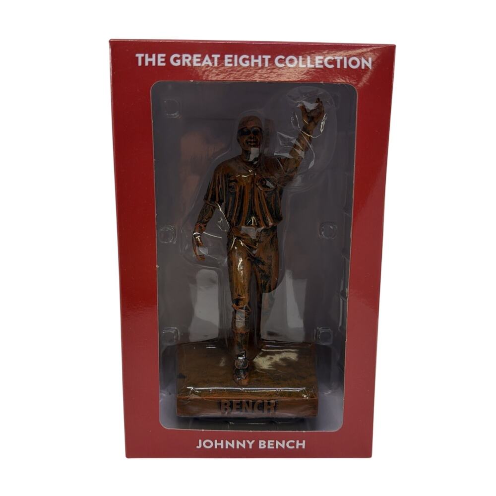 Johnny Bench Cincinnati Reds Hall of Fame Statue Great Eight Collection SGA NIB